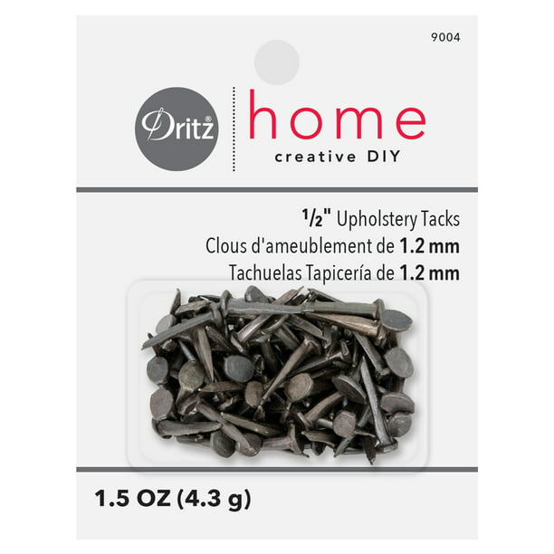 1.5 200 × Tack Nails 4 Size 2.5 1 Upholstery Carpet Shoes Craft Flat Head 2